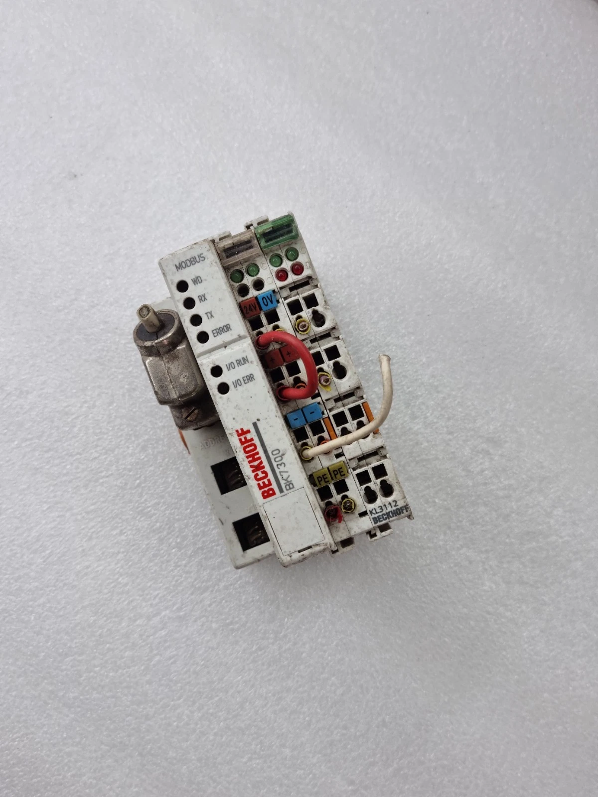 Tested BECKHOFF BK7300 MODBUS WITH KL3112 ANALOG INPUT (I/O ERROR)